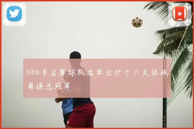 nba季后赛球队名单出炉十六支劲旅角逐总冠军