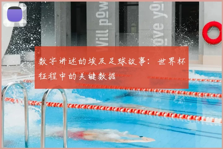 数字讲述的埃及足球故事：世界杯征程中的关键数据
