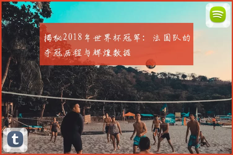 揭秘2018年世界杯冠军：法国队的夺冠历程与辉煌数据